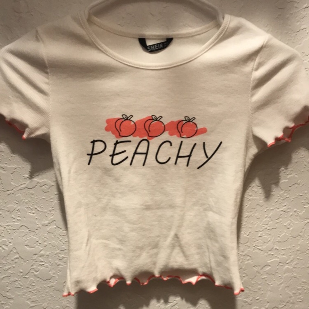 “Peachy” crop top